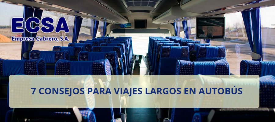 Cómo apoyar un largo viaje en autobús